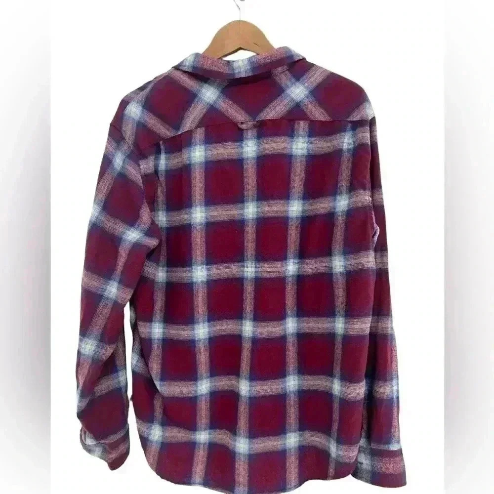 Jachs New York Men’s Flannel Plaid Shirt Size Large - Picture 2 of 5